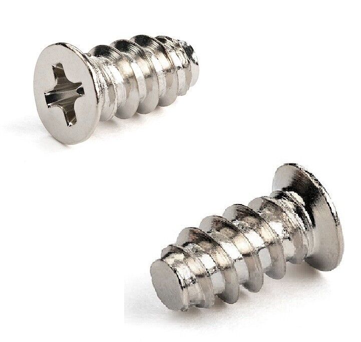 8 x Silver Computer PC Case Fan Mounting Screw for 50mm 60mm 80mm 100mm 120mm