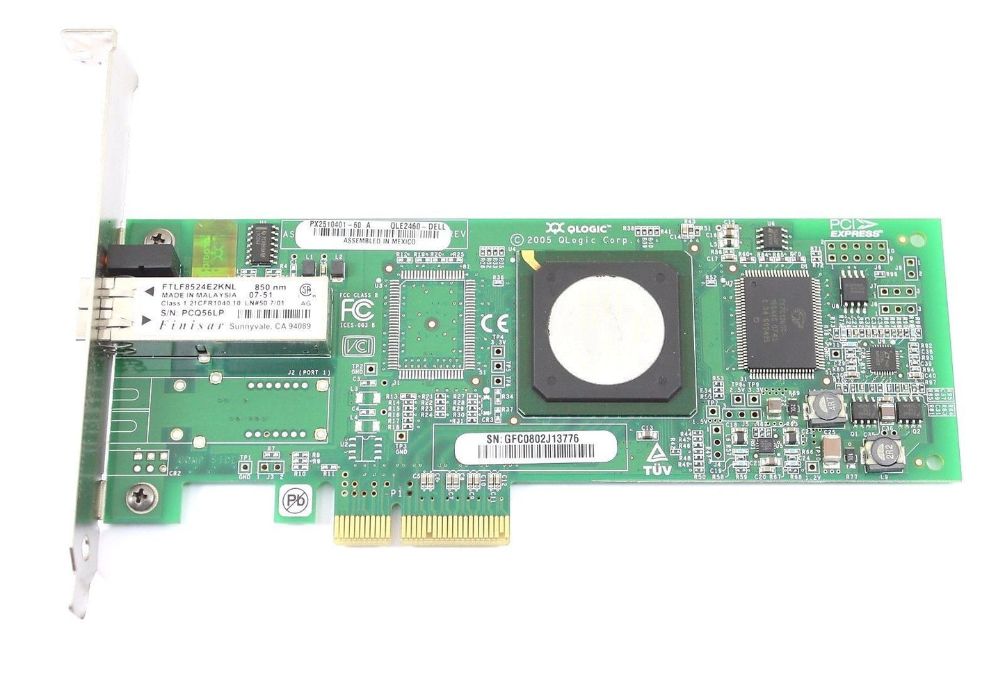 Dell  4GB FC Single Port PCI-E HBA Fibre Channel Card 0PF323 PF323