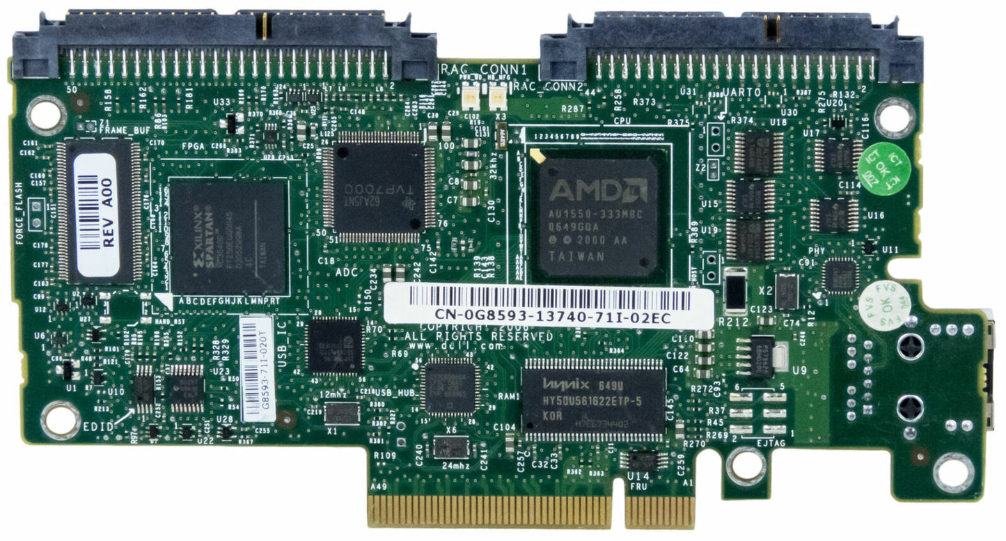 DELL DRAC 5 PCIe REMOTE ACCESS CARD 0G8593