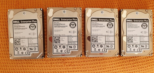 4 X  DelL ST9600205SS  0Y4MWH Y4MWH SAS 10K 2.5" 6Gbps HDD Parts Not Working