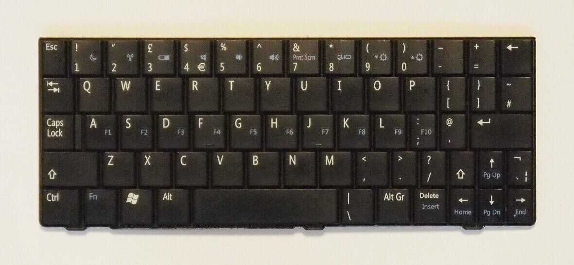 Dell Mini 9 Inspiron 910 UK English QWERTY Keyboard 0P719H P719H