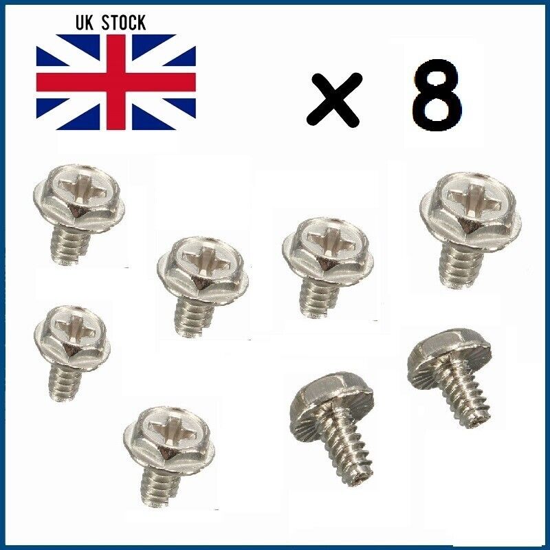 8 X Motherboard Mounting / Hard Drive Screws Free Post
