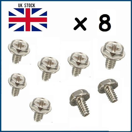 8 X Motherboard Mounting / Hard Drive Screws Free Post