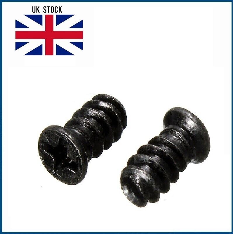 8 x Black Computer PC Case Fan Mounting Screw for 50mm 60mm 80mm