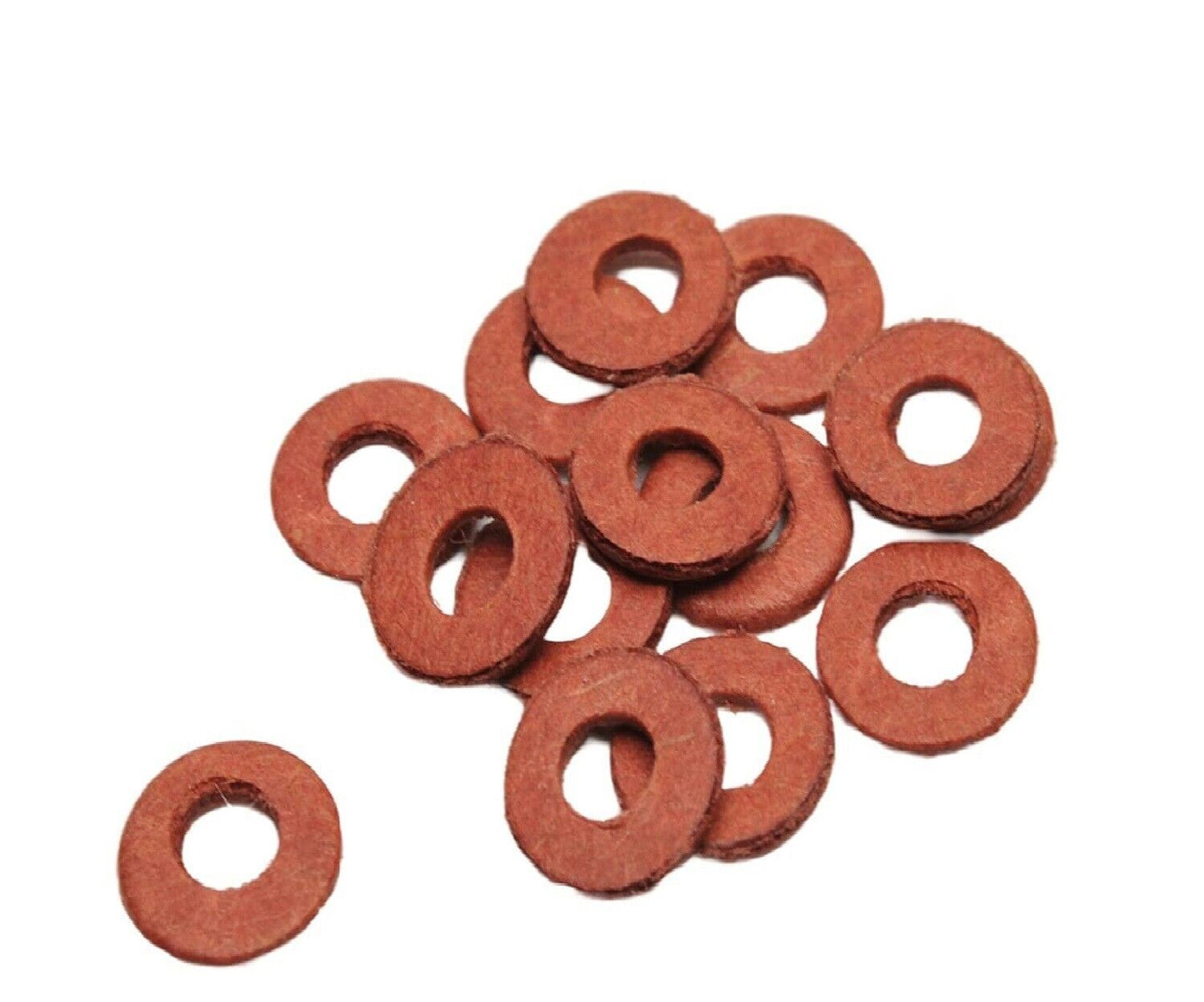 50  pcs 3mm Red Motherboard Screw Insulating Fibre Washers