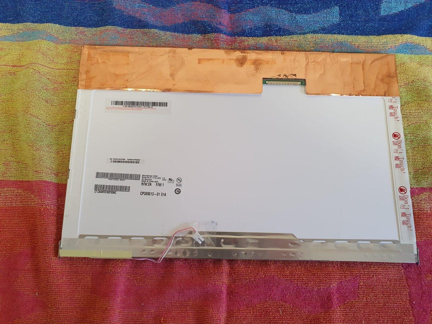 AU Optronics  B154EW08 H/W:2A F/W:1 15.4" LED LCD Screen GRADE A