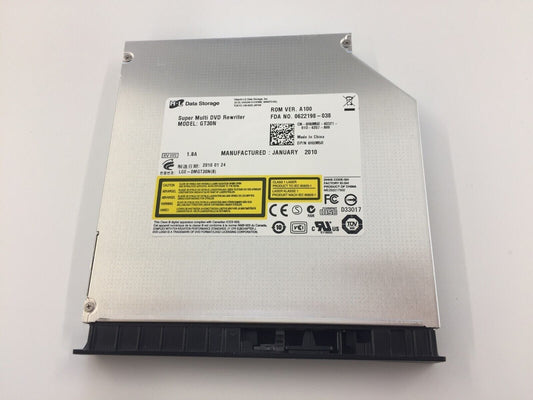 Dell Inspiron 1545 DVD-RW Optical Drive SATA With Bezel GT30N 0H8M5R