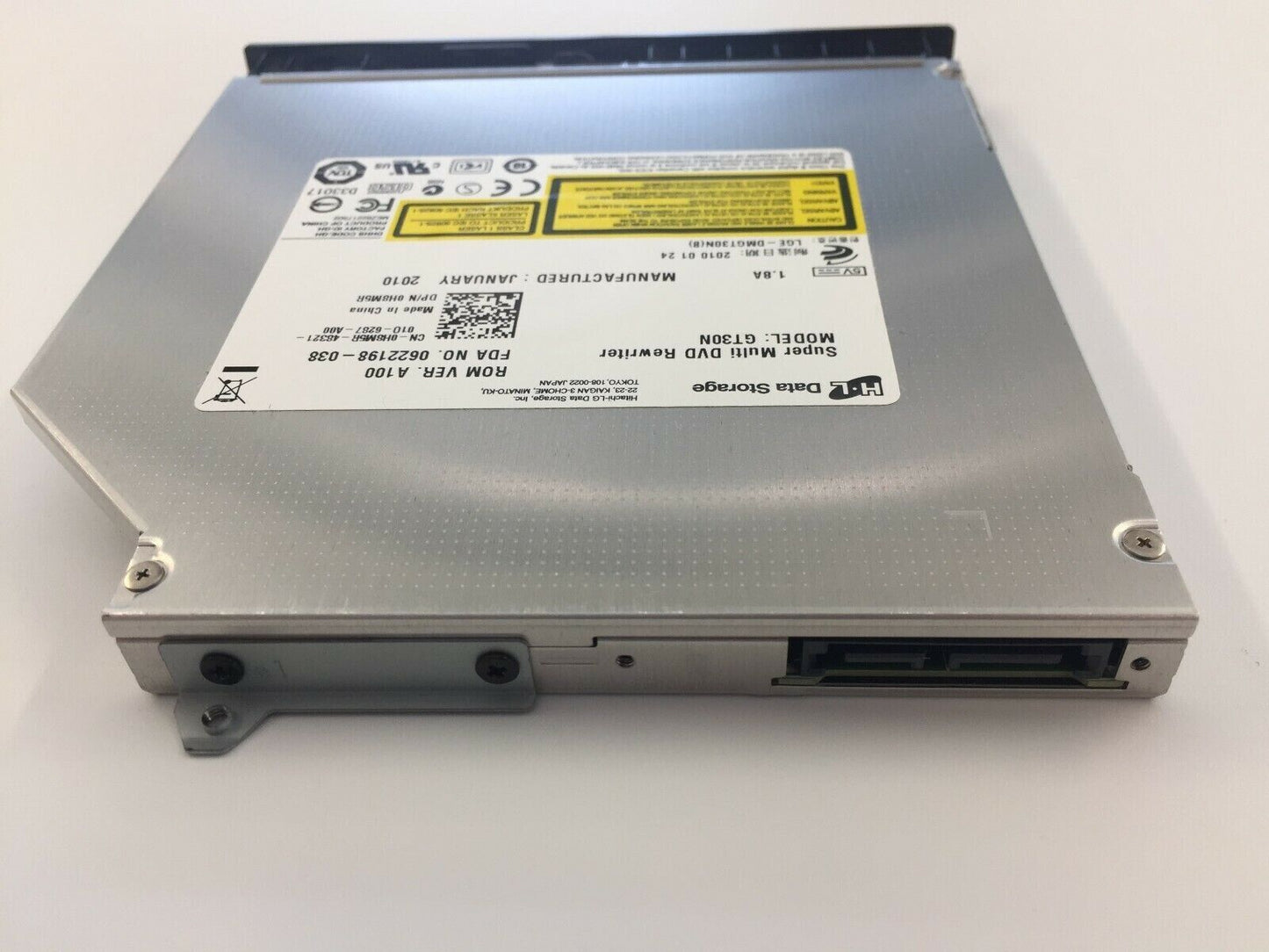 Dell Inspiron 1545 DVD-RW Optical Drive SATA With Bezel GT30N 0H8M5R