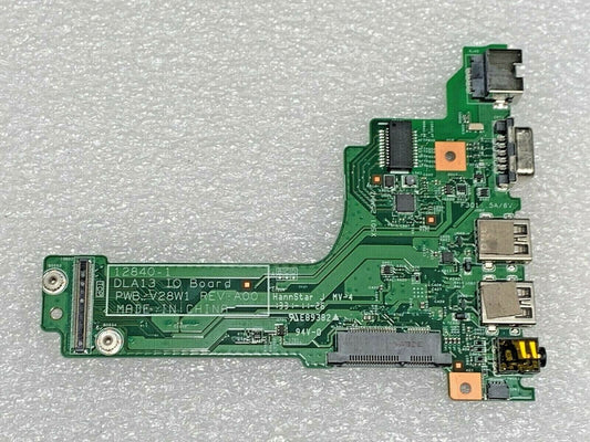 Dell Latitude 3330 13.3" Laptop USB Audio VGA LAN IO Board - V28W1