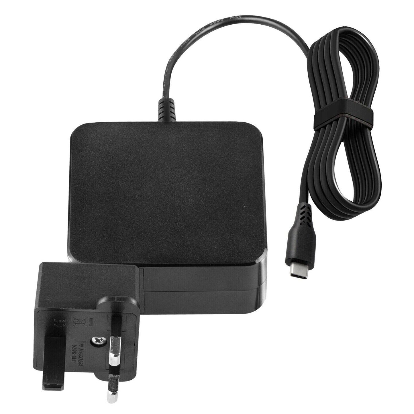 45W Type-C Charger Power Adapter UK Plug USB C Power Adapter for Macbook - Dell