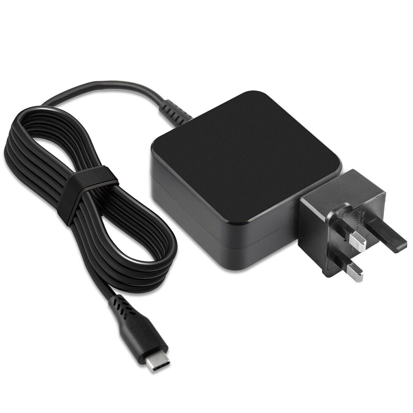 45W Type-C Charger Power Adapter UK Plug USB C Power Adapter for Macbook - Dell
