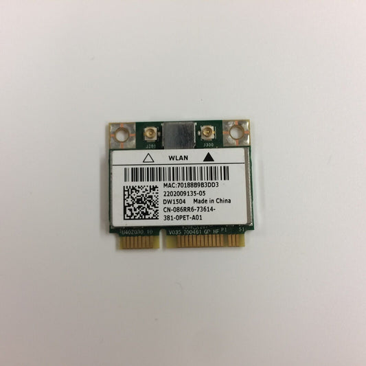 Dell Latitude 3330 Wireless WiFi Card 086RR6 86RR6
